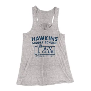 Hawkins Middle School A/V Club Women's Flowey Tank Top