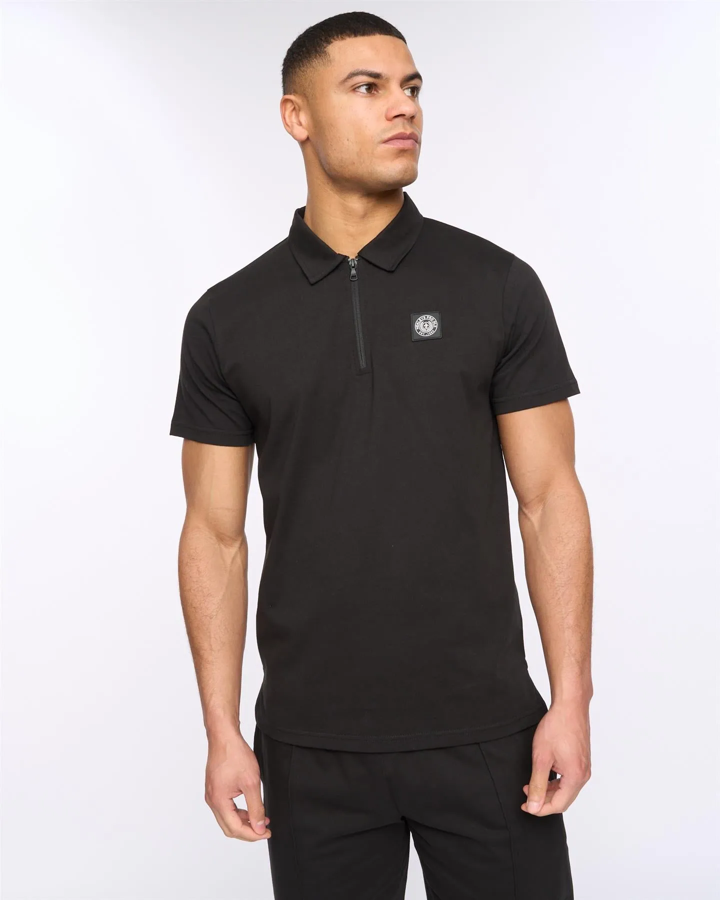 Henychill Polo/Shorts Set Black