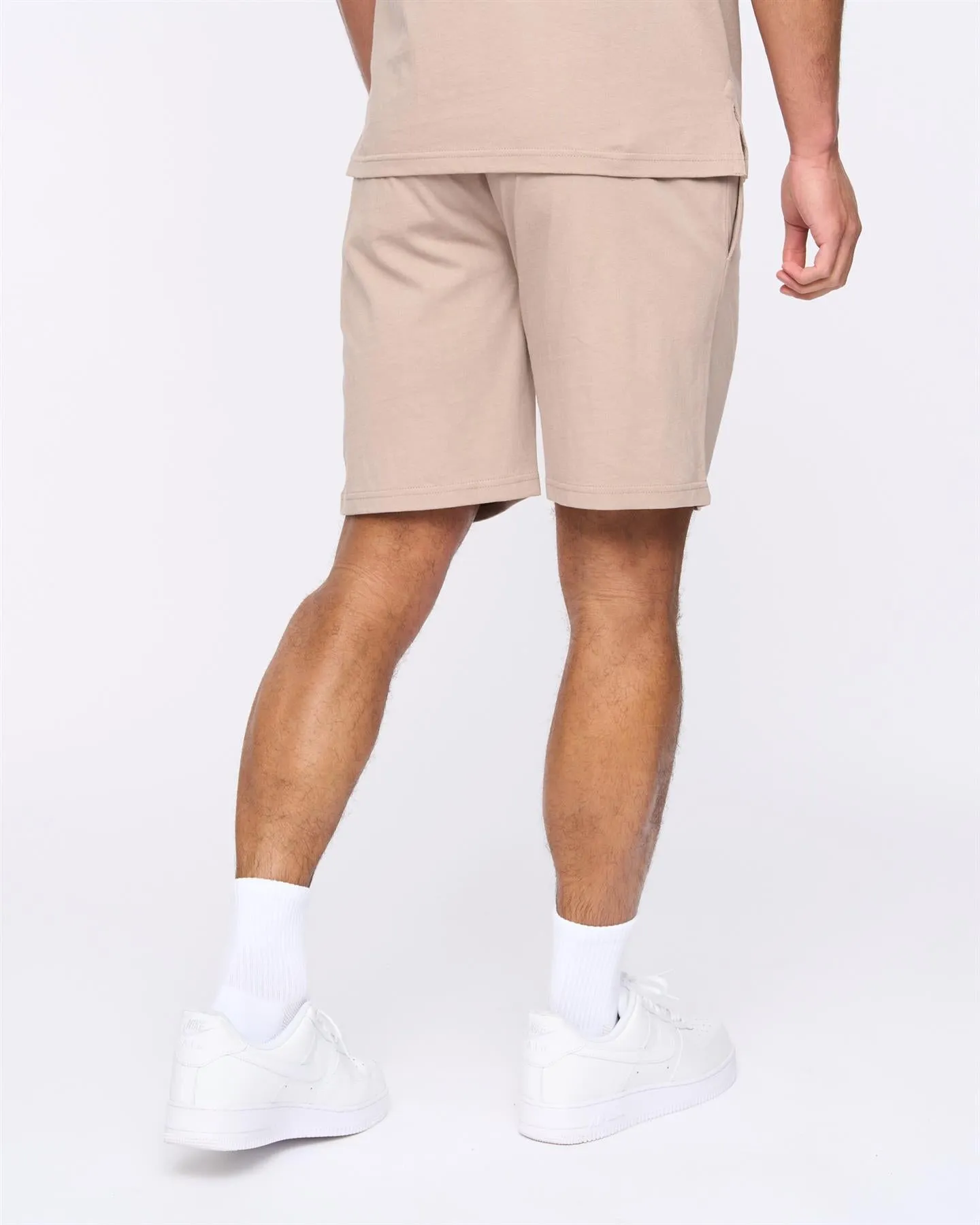 Henychill Polo/Shorts Set Taupe