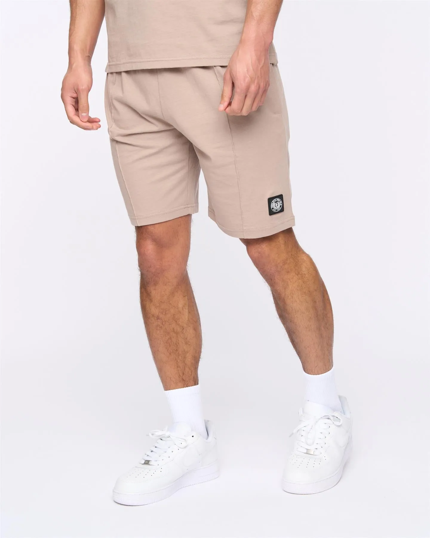 Henychill Polo/Shorts Set Taupe