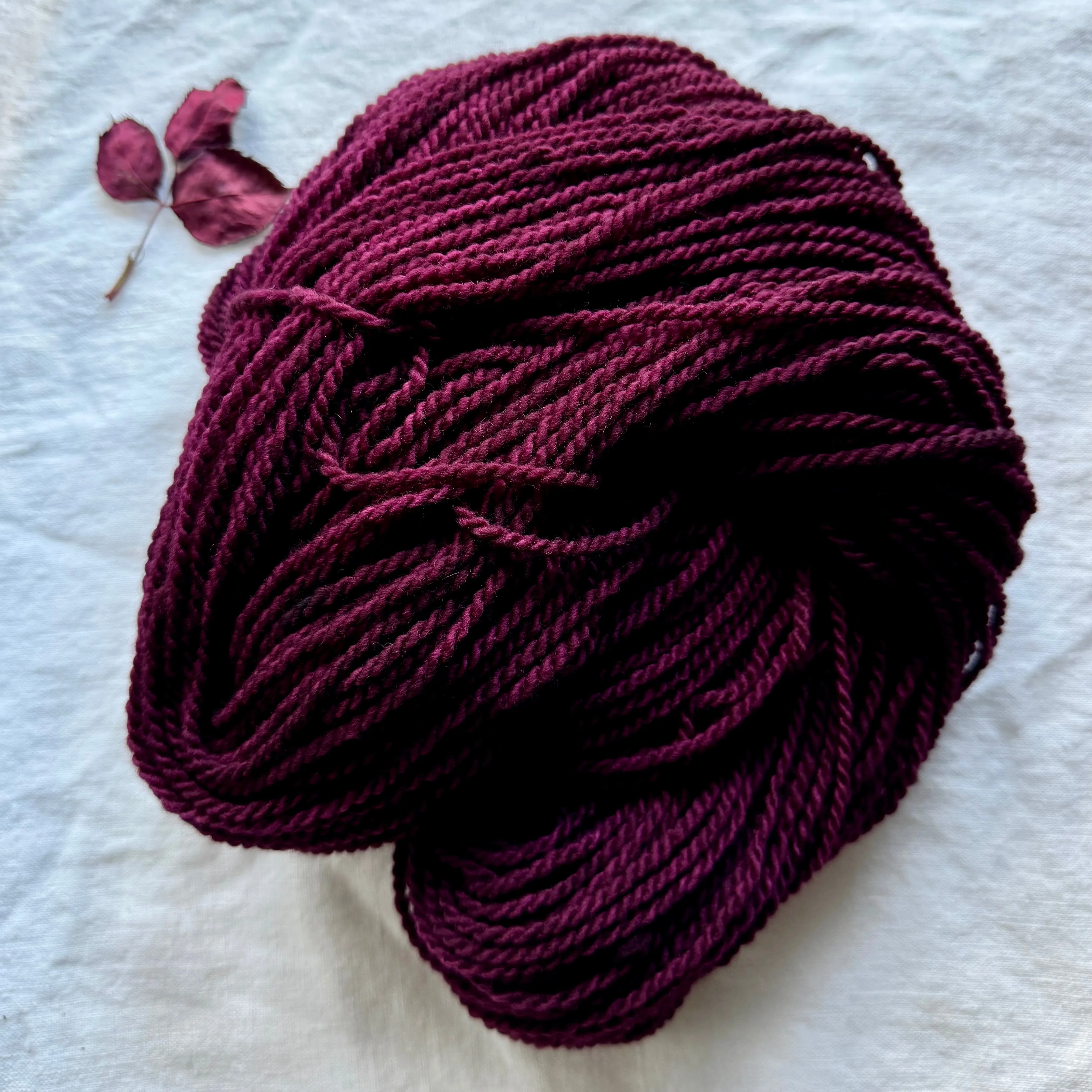 Heritage Wool Collective - Rambouillet Worsted - Redbud