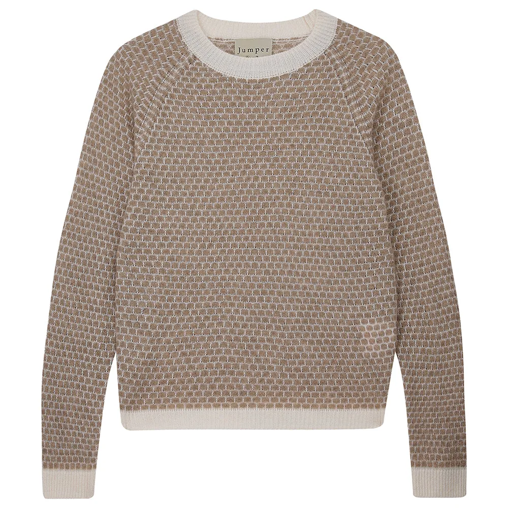Honeycomb Crew Sweater