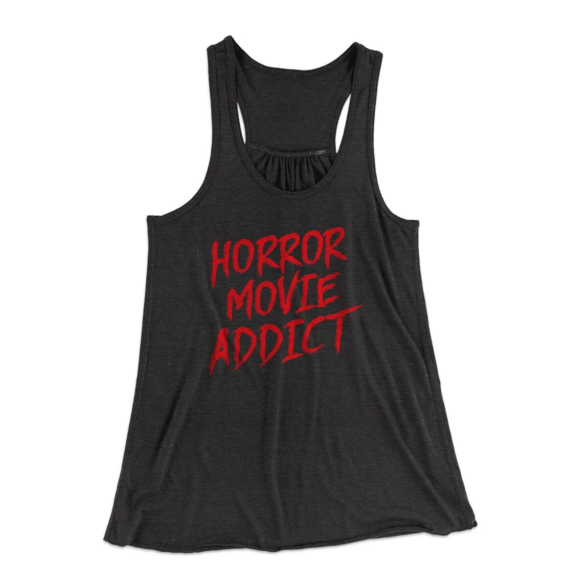 Horror Movie Addict Women's Flowey Racerback Tank Top