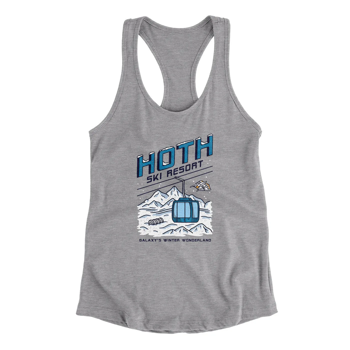 Hoth Ski Resort Women's Racerback Tank