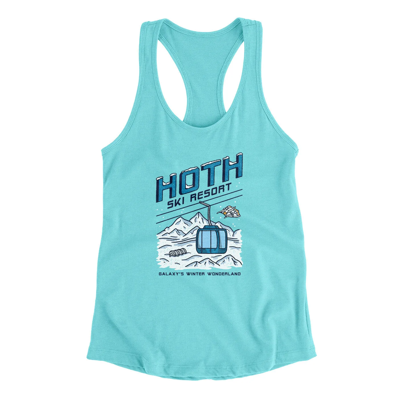 Hoth Ski Resort Women's Racerback Tank