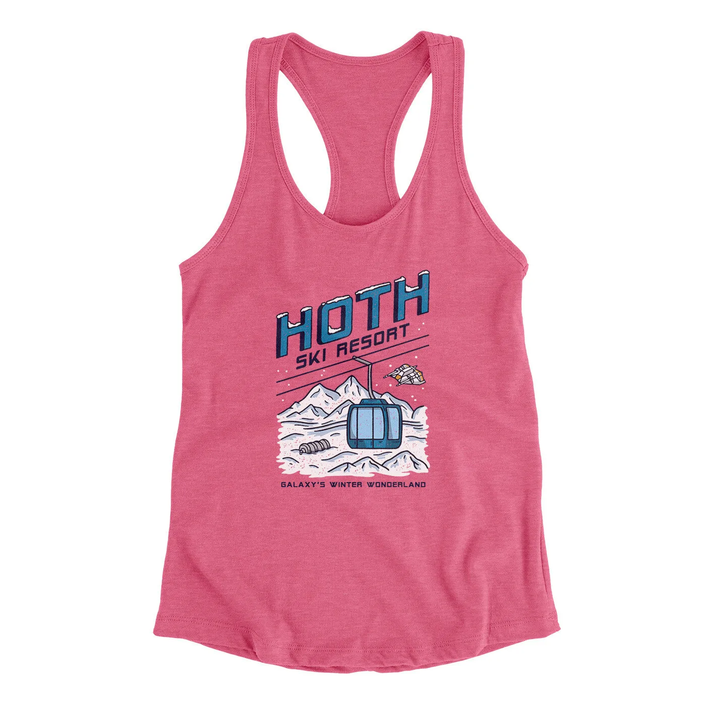 Hoth Ski Resort Women's Racerback Tank