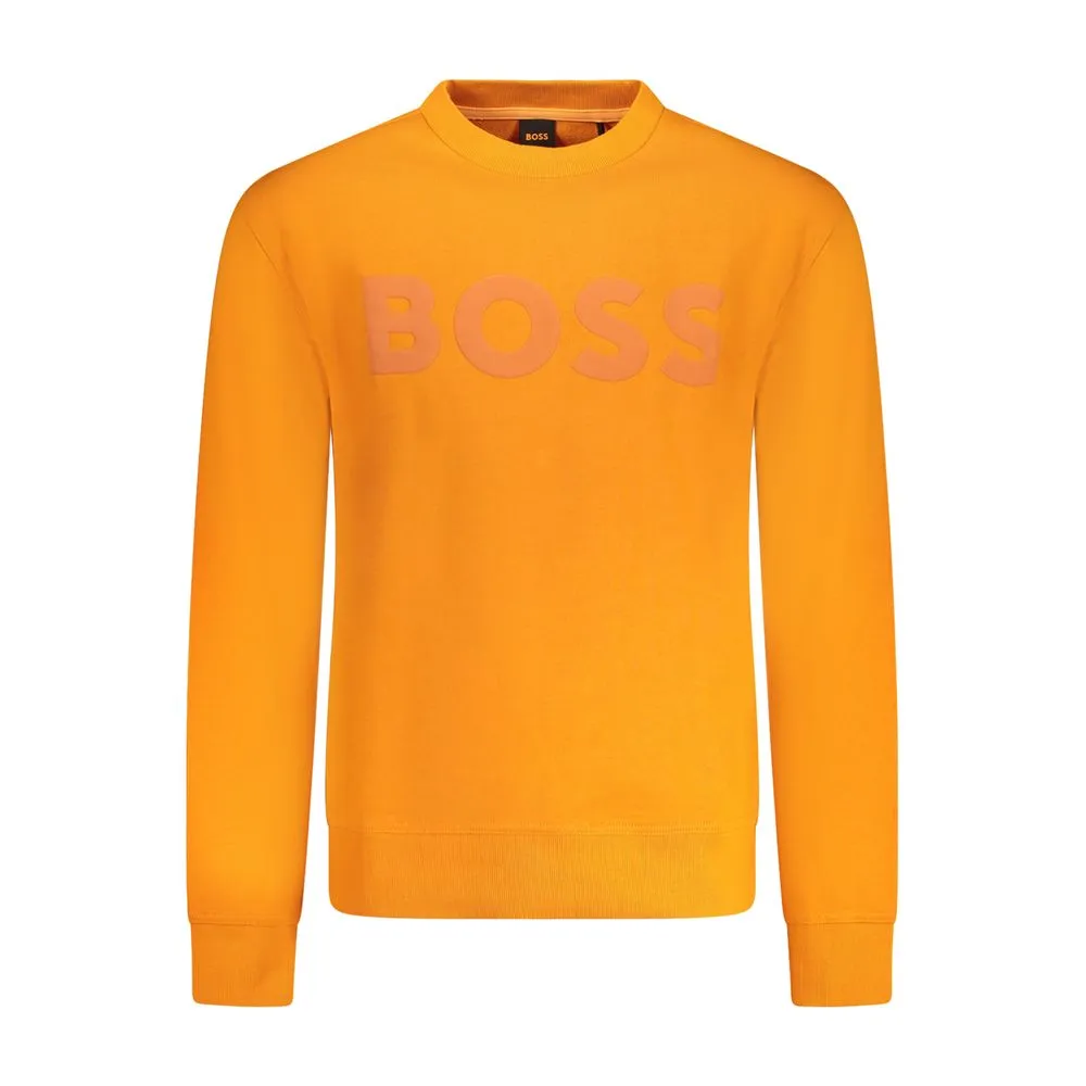 Hugo Boss Orange Cotton Sweater