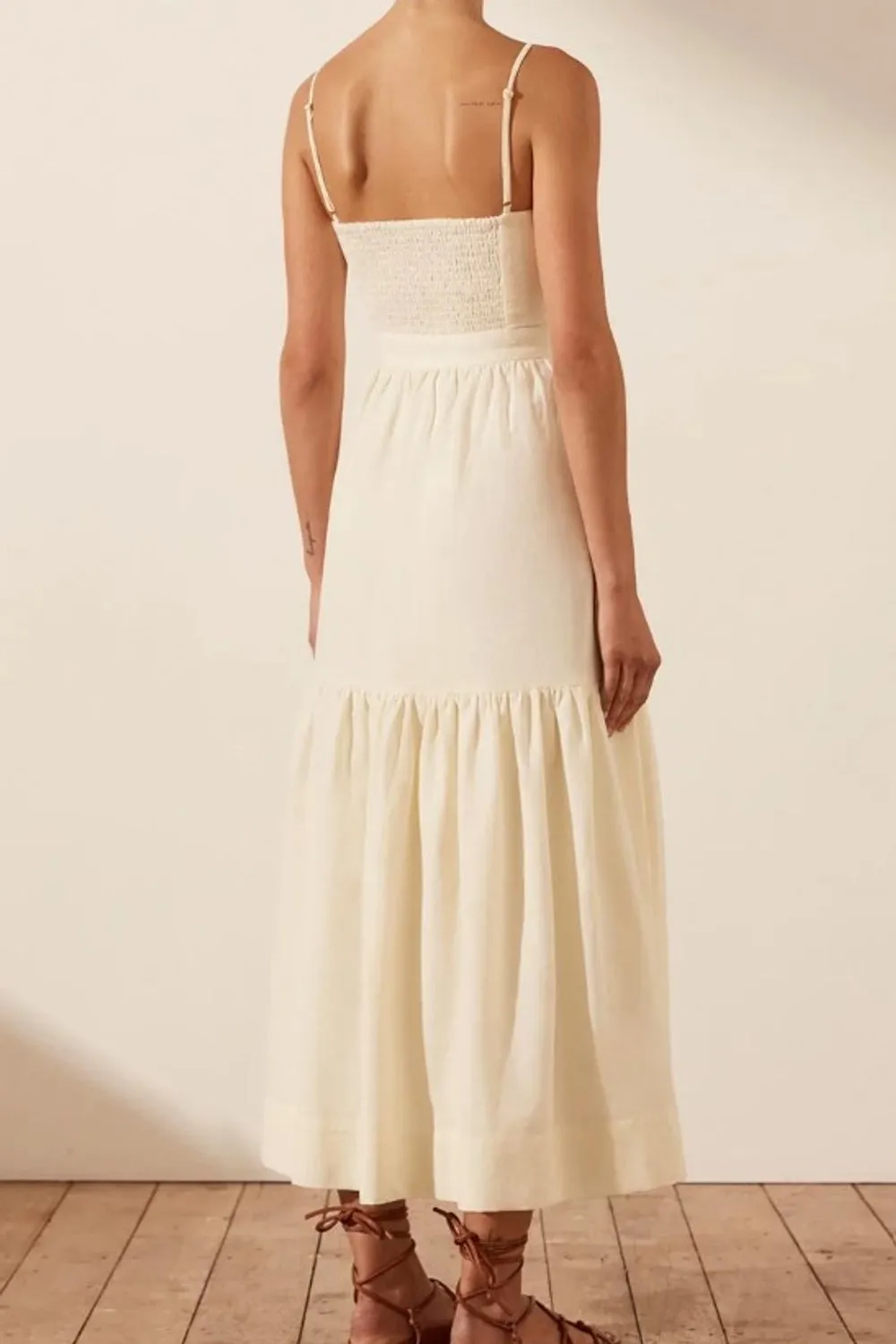 Hwacheon White Dress