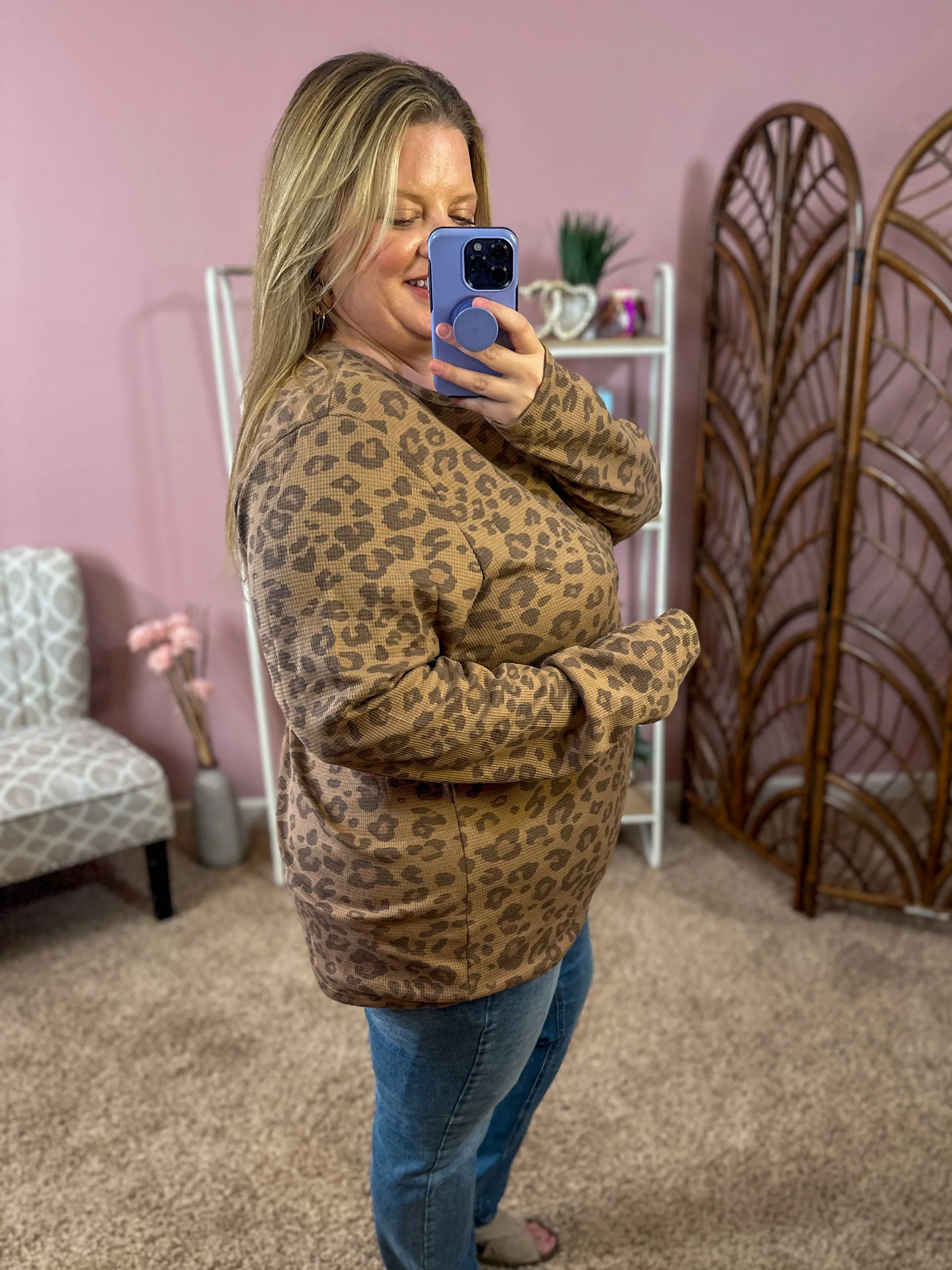 In the Wild Thermal Top - Brown