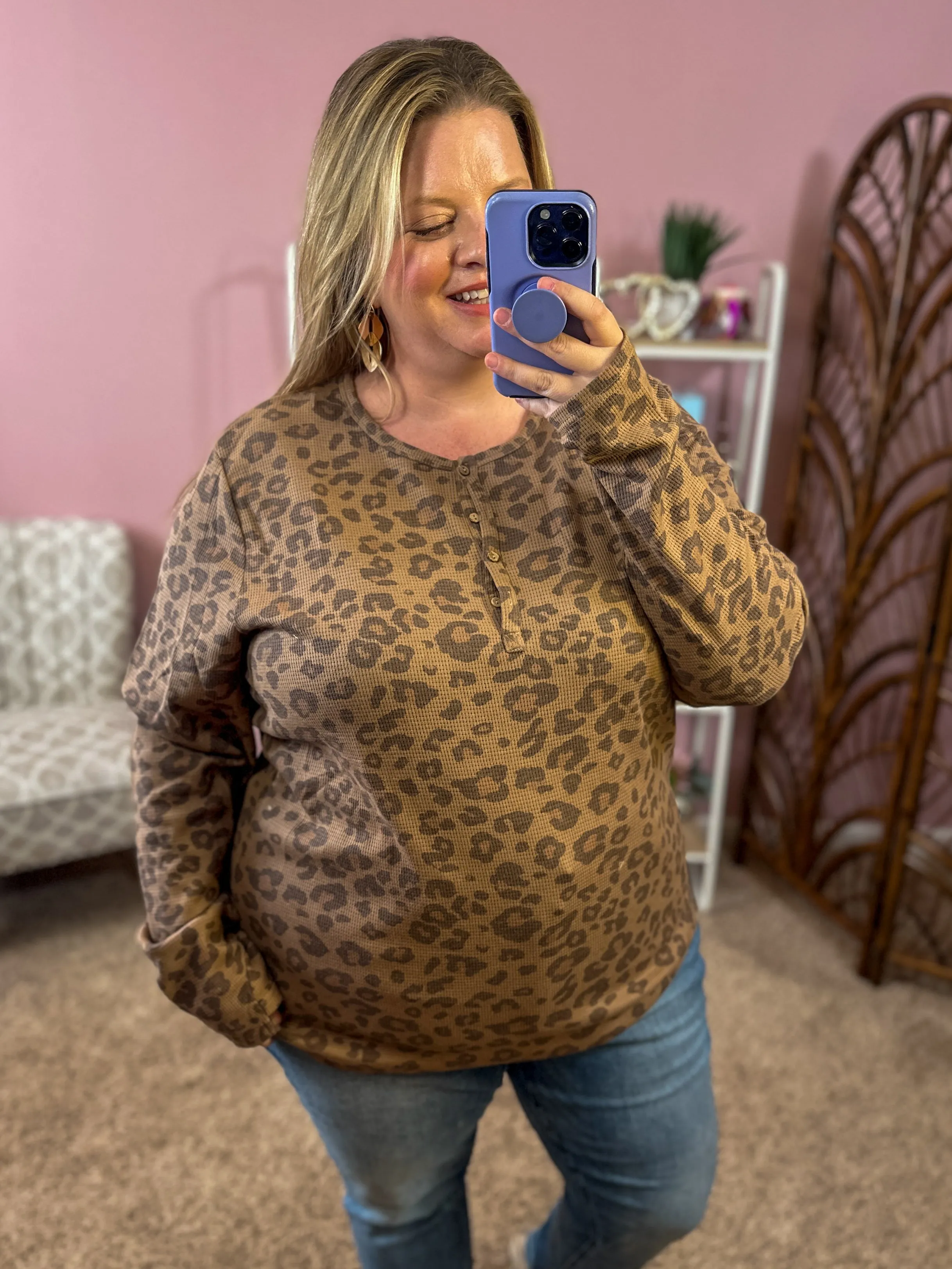 In the Wild Thermal Top - Brown