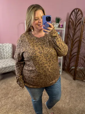 In the Wild Thermal Top - Brown