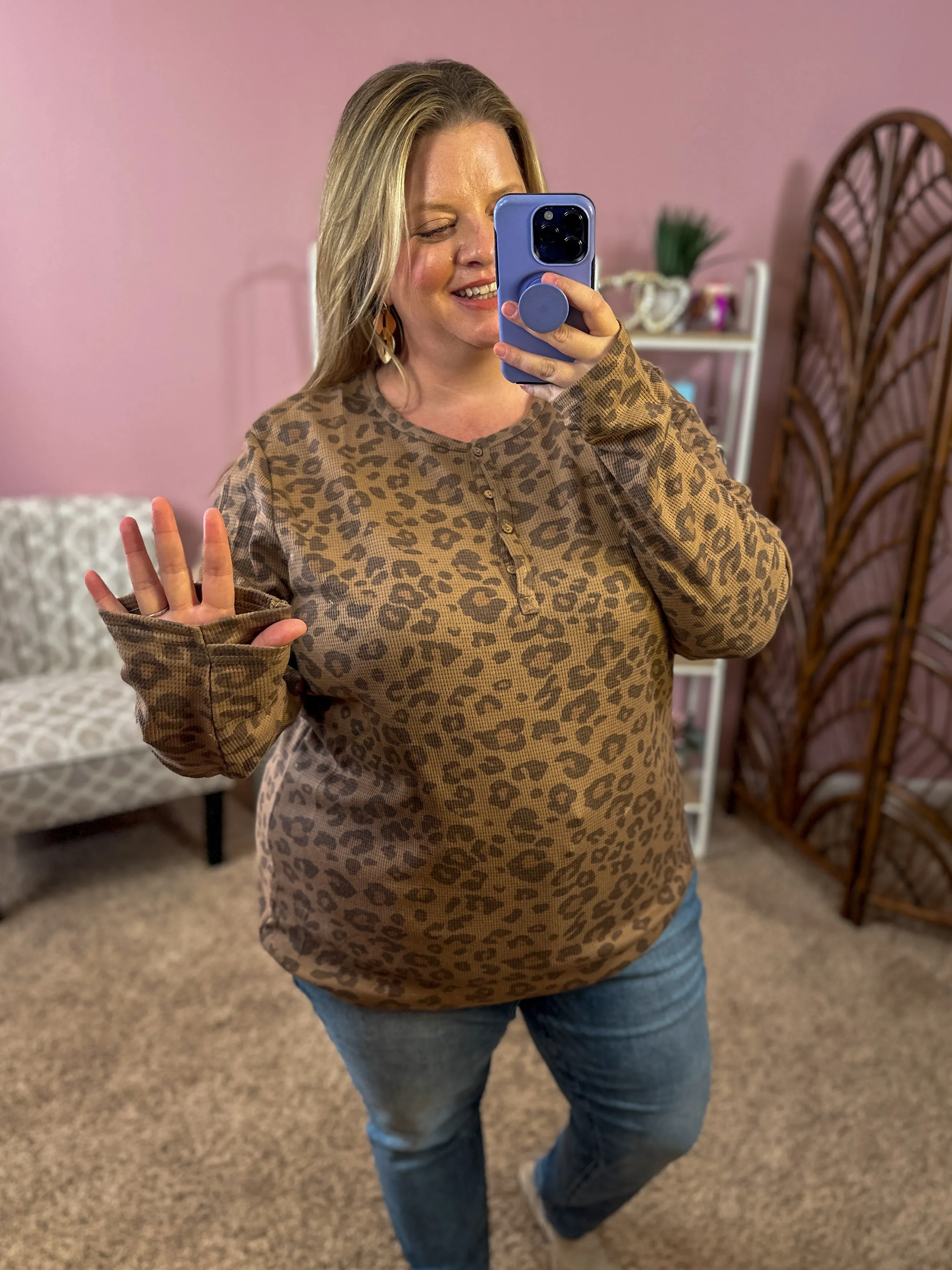 In the Wild Thermal Top - Brown