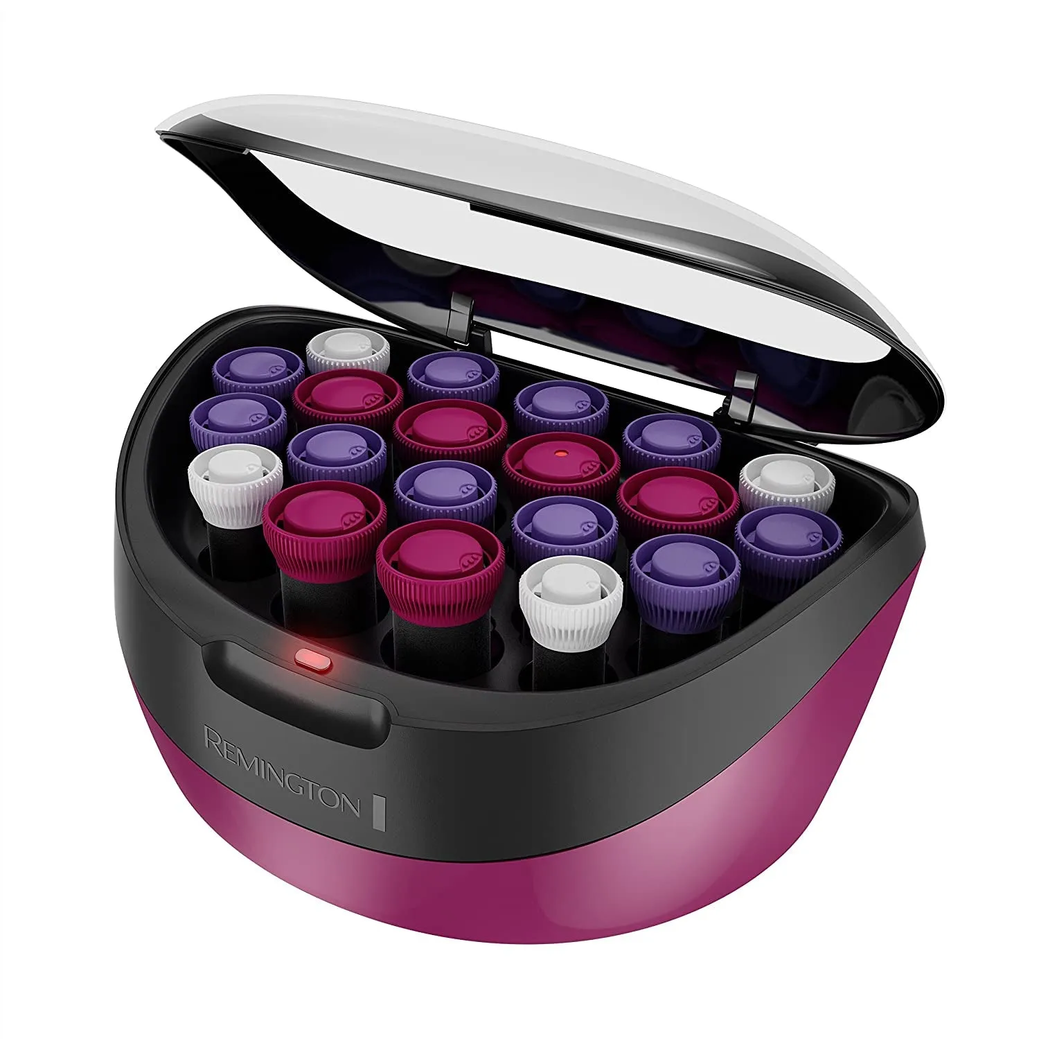 Ionic Conditioning Hair Setter, 20 Velvet Hair Rollers, 6 Large (1¼”), 10 Medium (1"), 4 Small (¾”), Blowout Style Hair Curlers