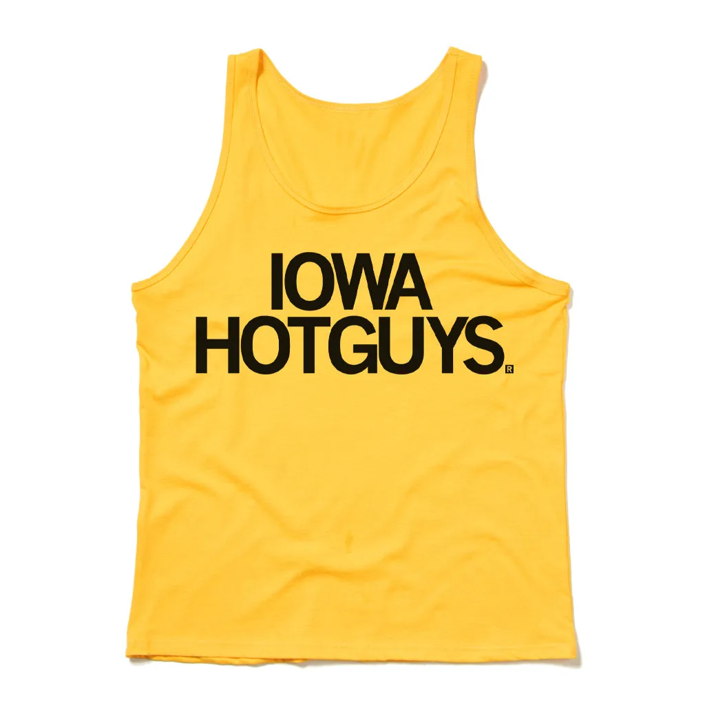 Iowa Hotguys Text Tank Top