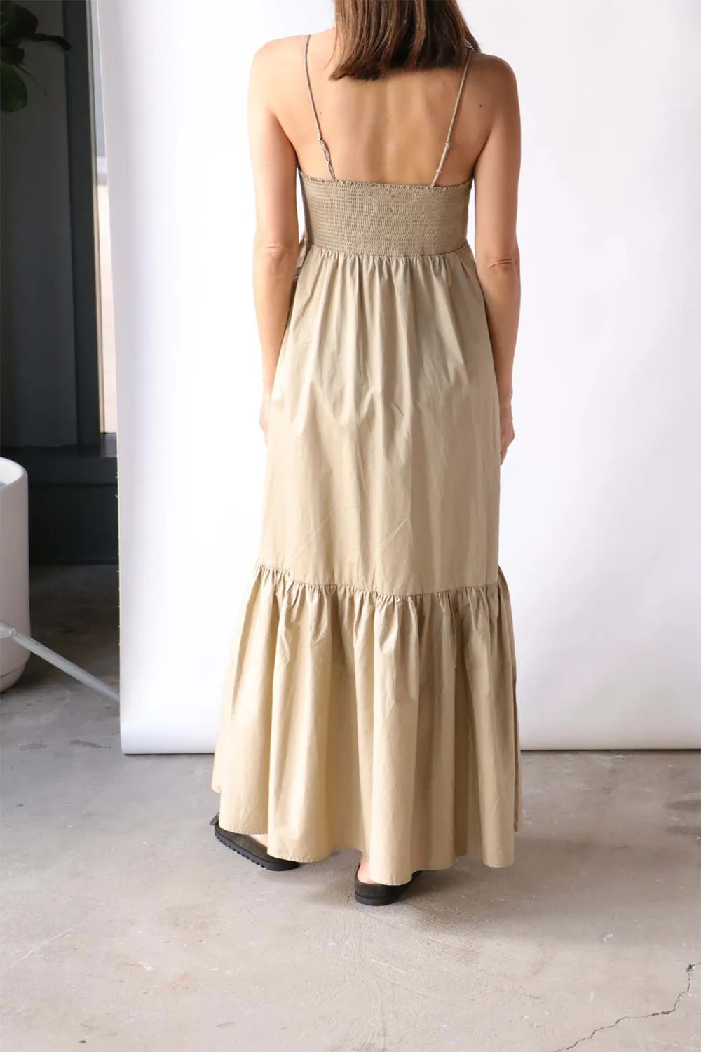 Iris Beige Dress
