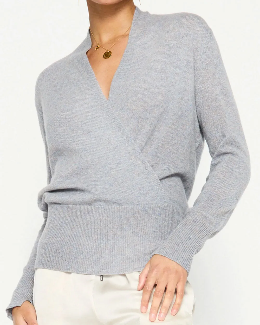 Isla Blue Phinneas Wrap Sweater