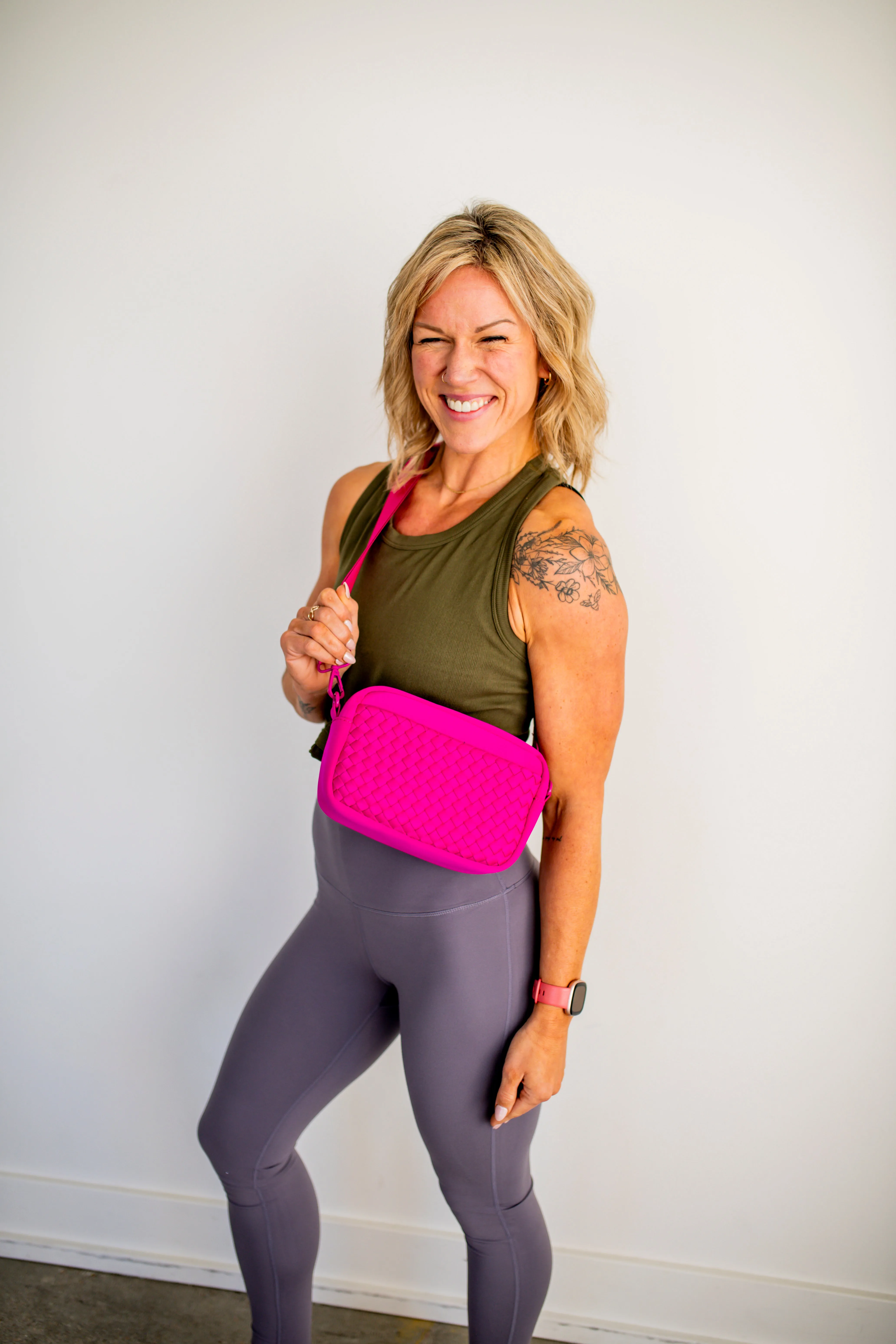 Ivy Green Seamless Ribbed Racerback Tank Top
