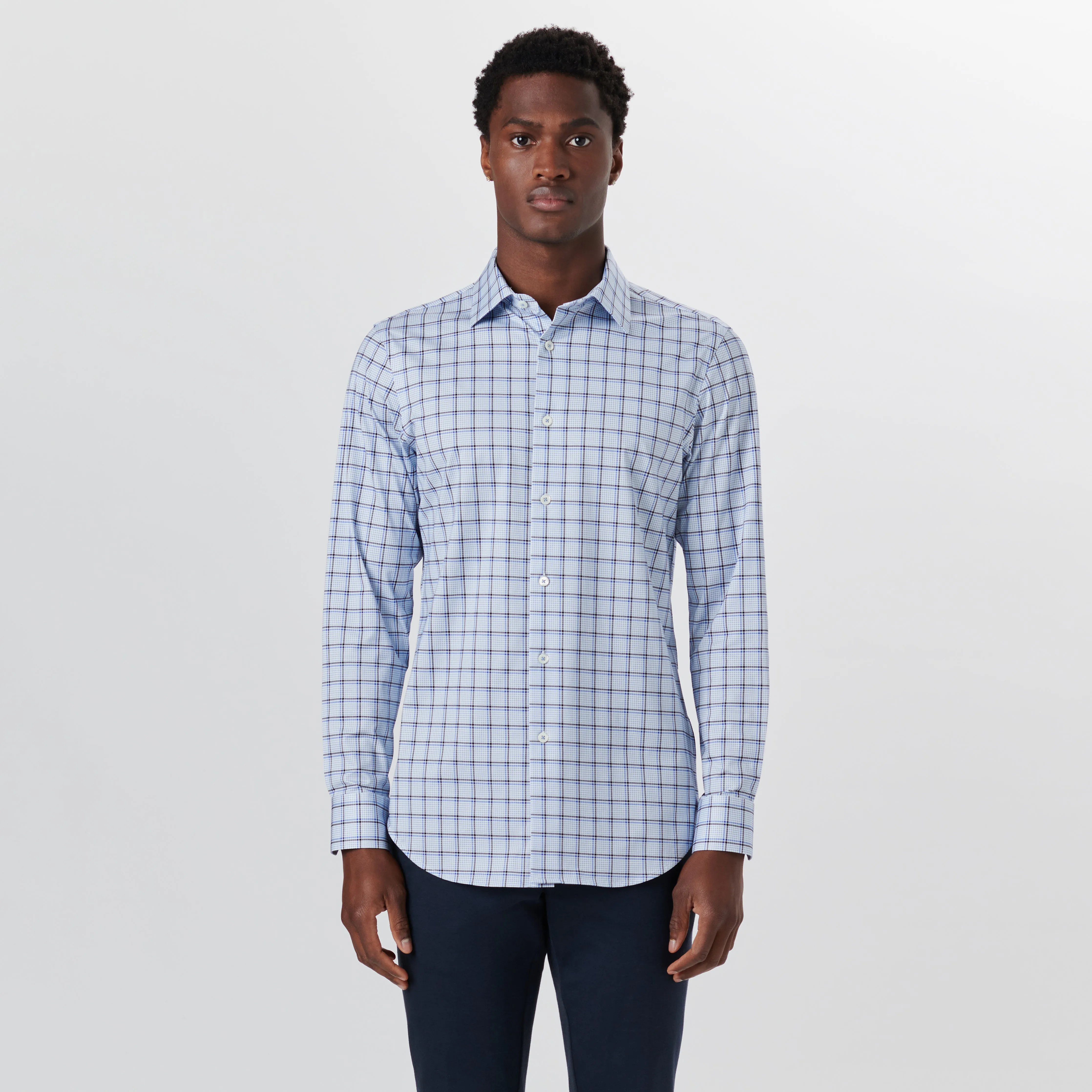 JAMES Dupplin Check OoohCotton Shirt