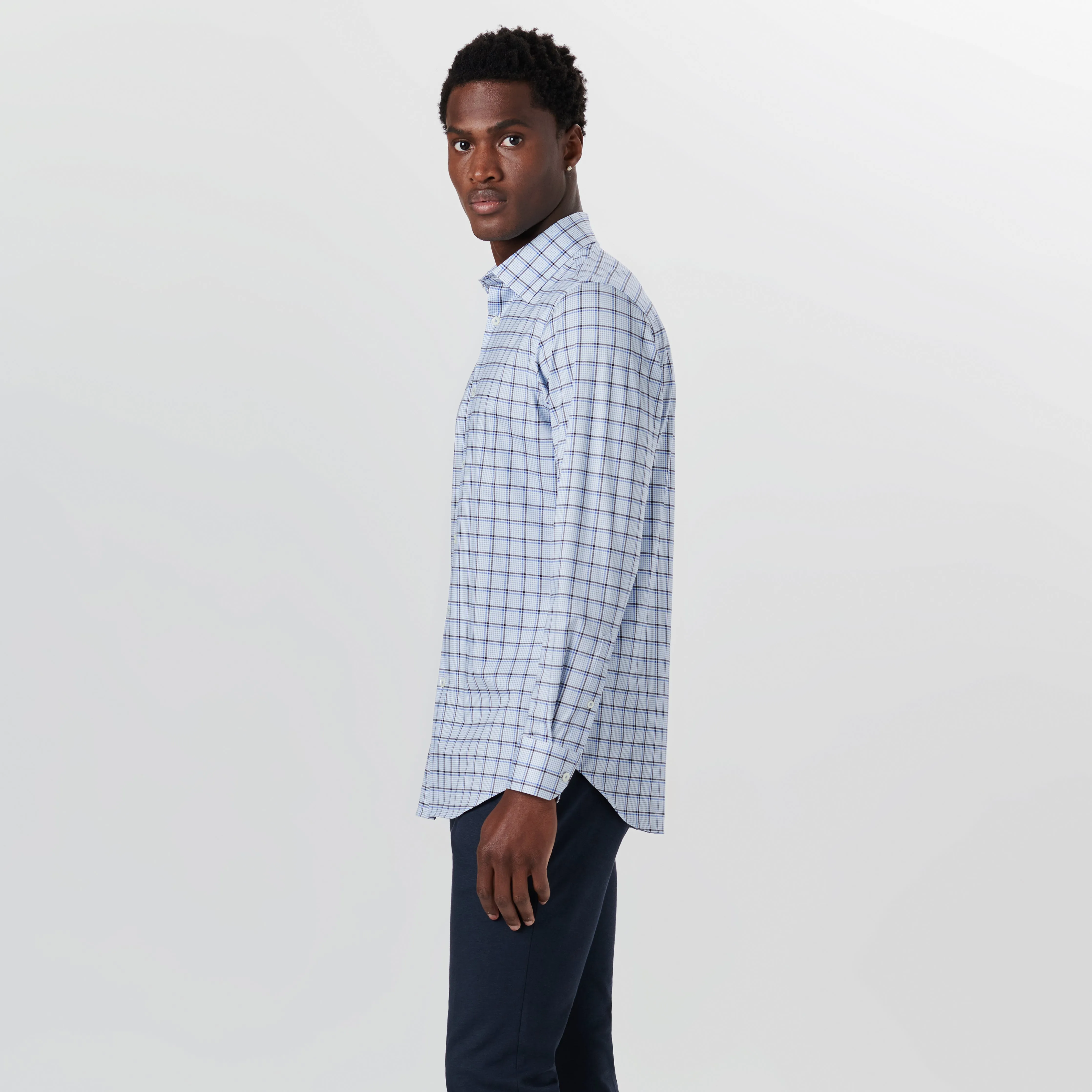 JAMES Dupplin Check OoohCotton Shirt