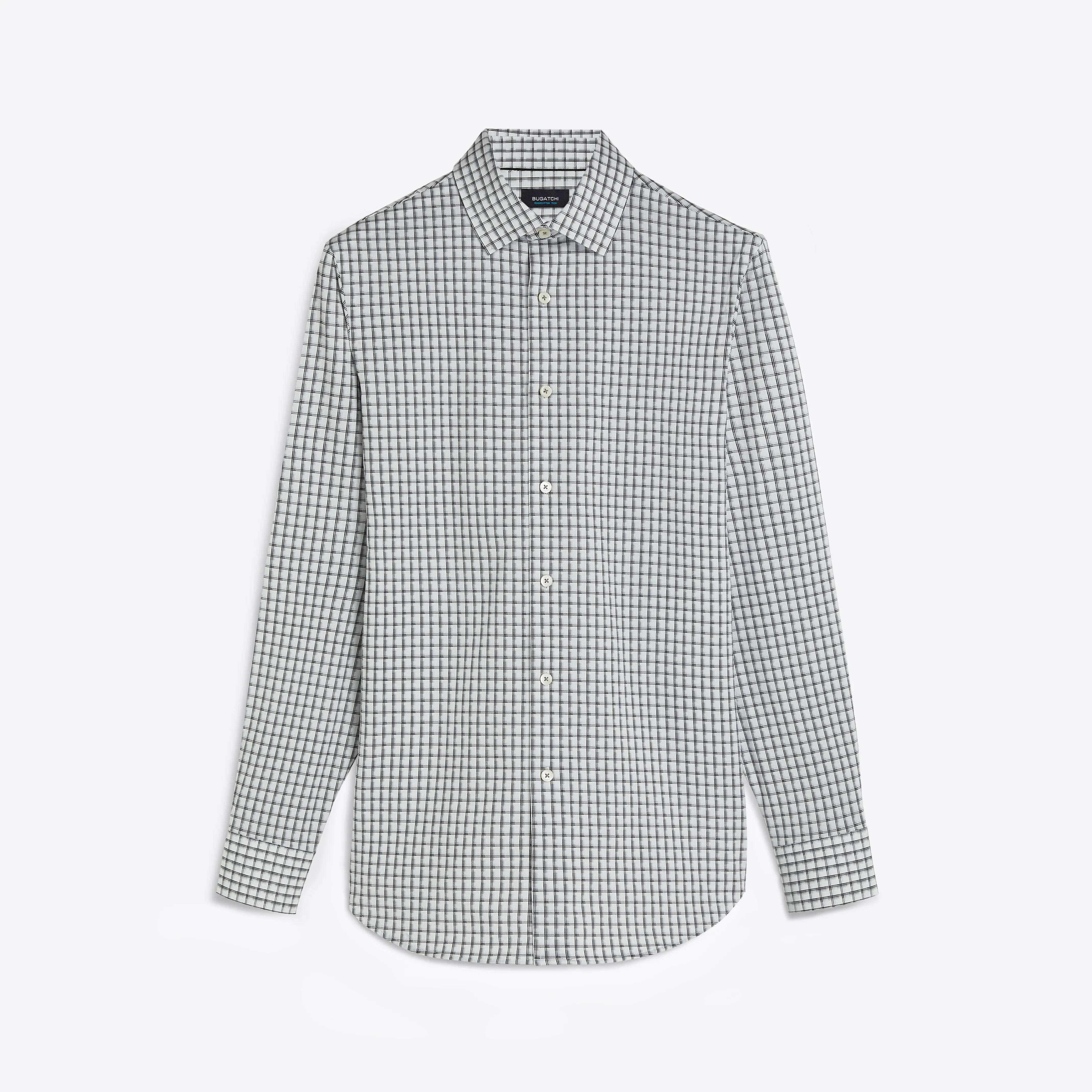JAMES Grid Check OoohCotton Twill Shirt
