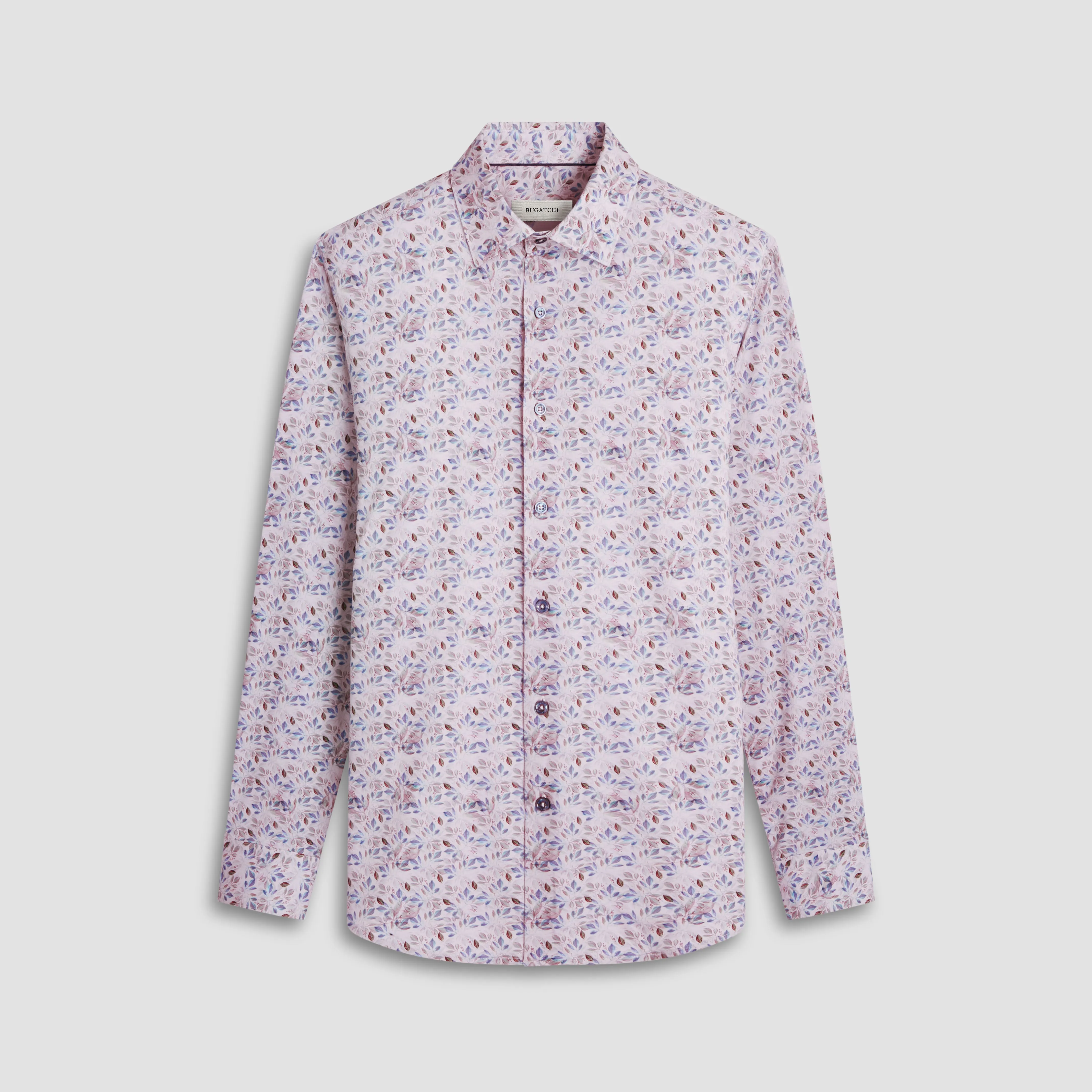 James Leaf Print OoohCotton Shirt