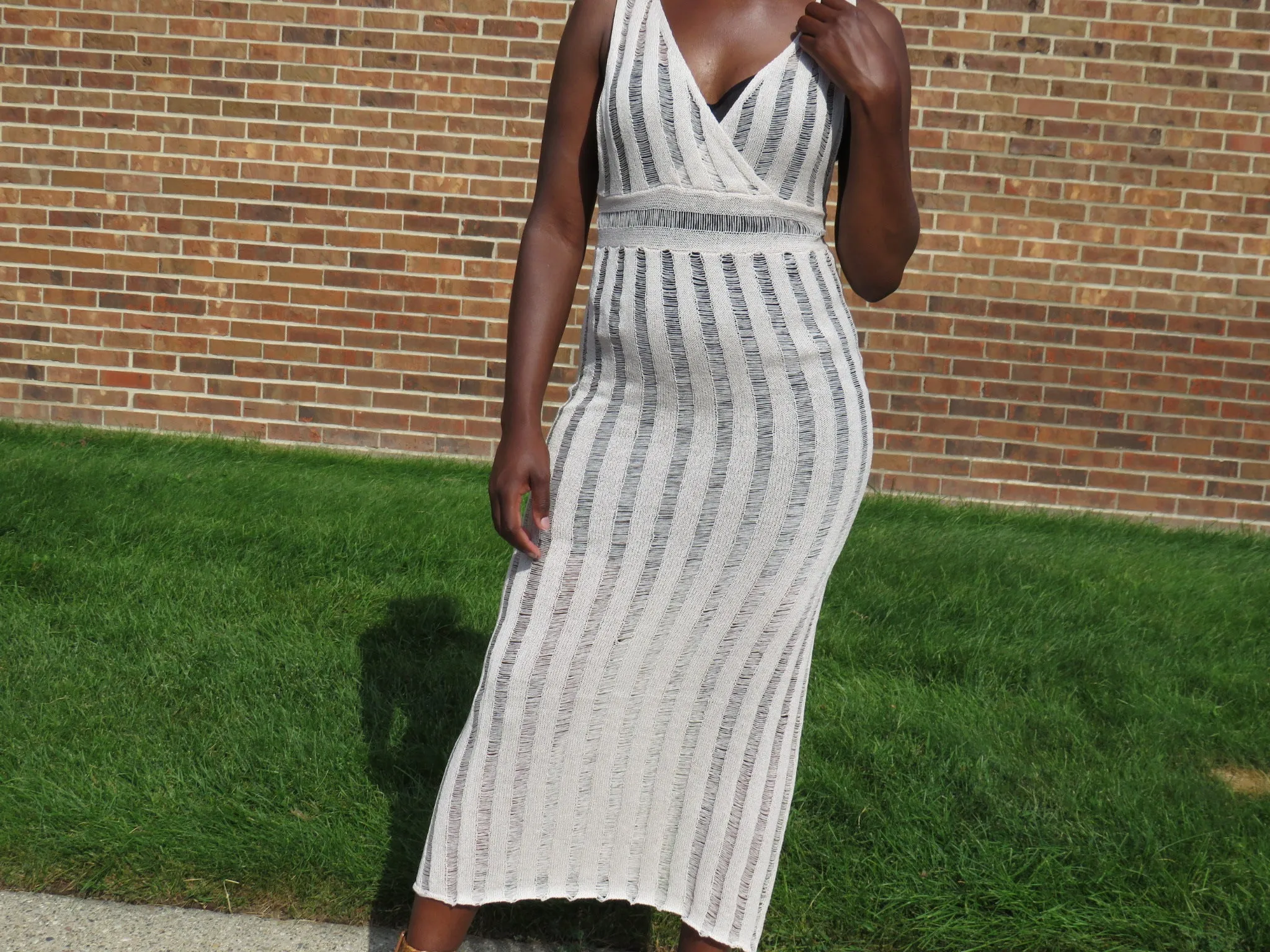 Jayda Maxi Mesh Dress