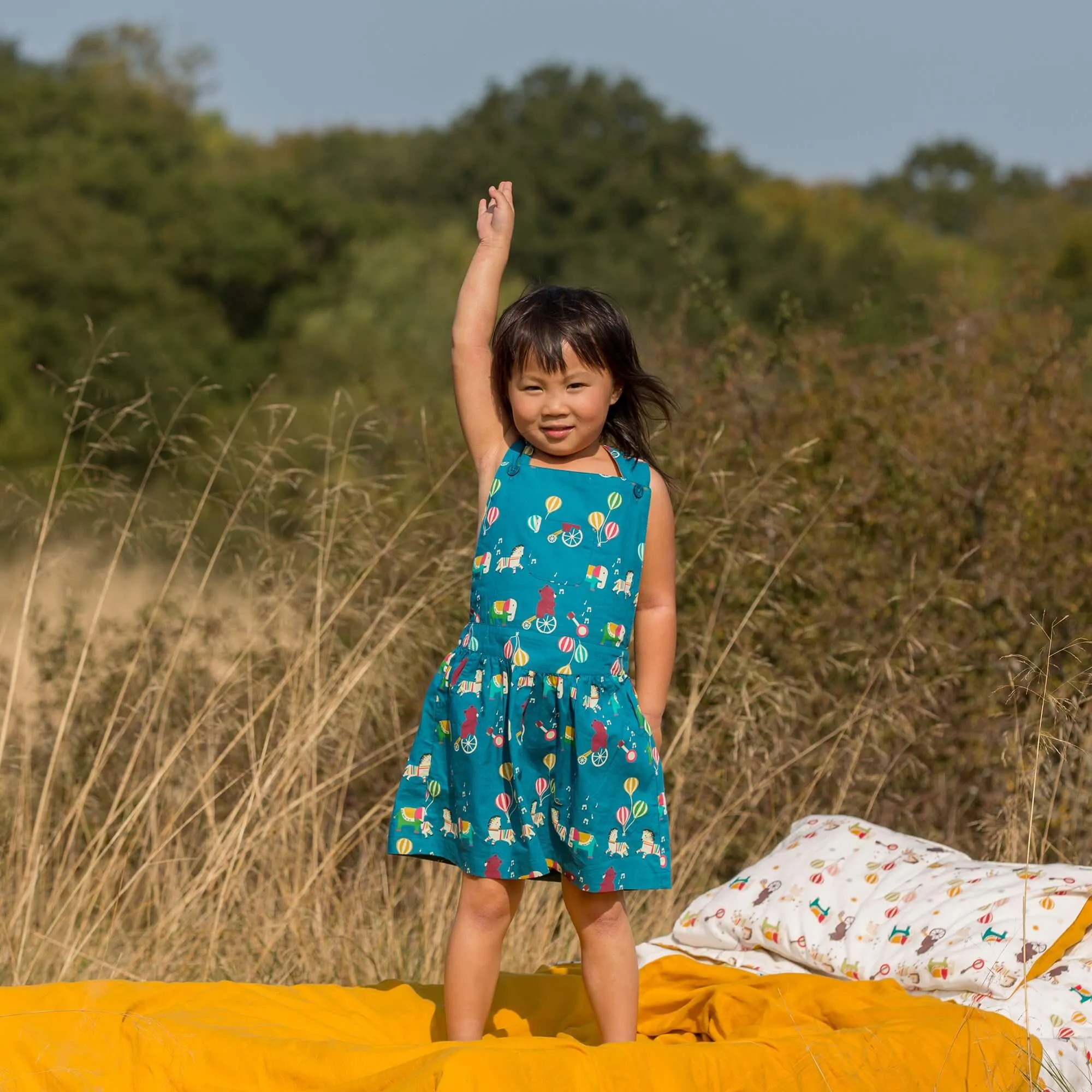 Join Our Jamboree Pinafore Dress