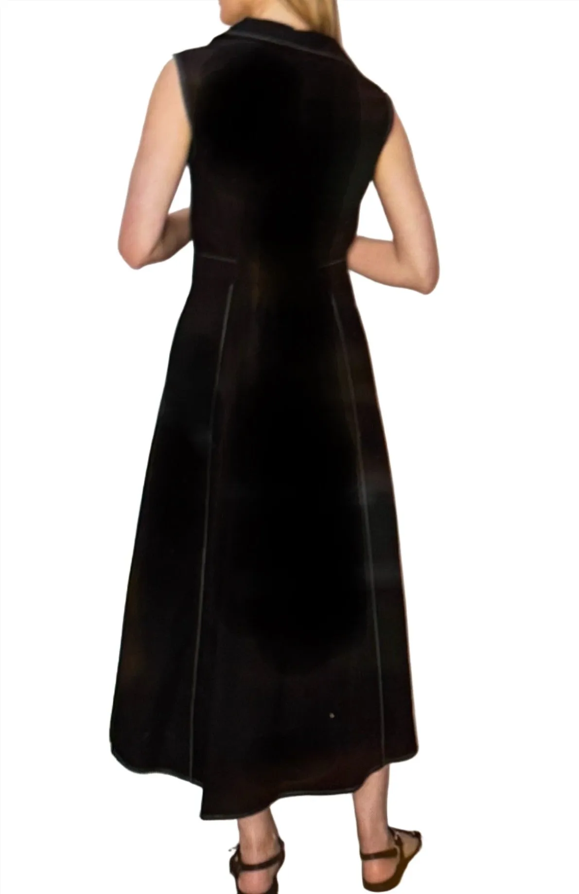 Junie Poplin Dress - Stretch Back - Office Ready Church Appropriate