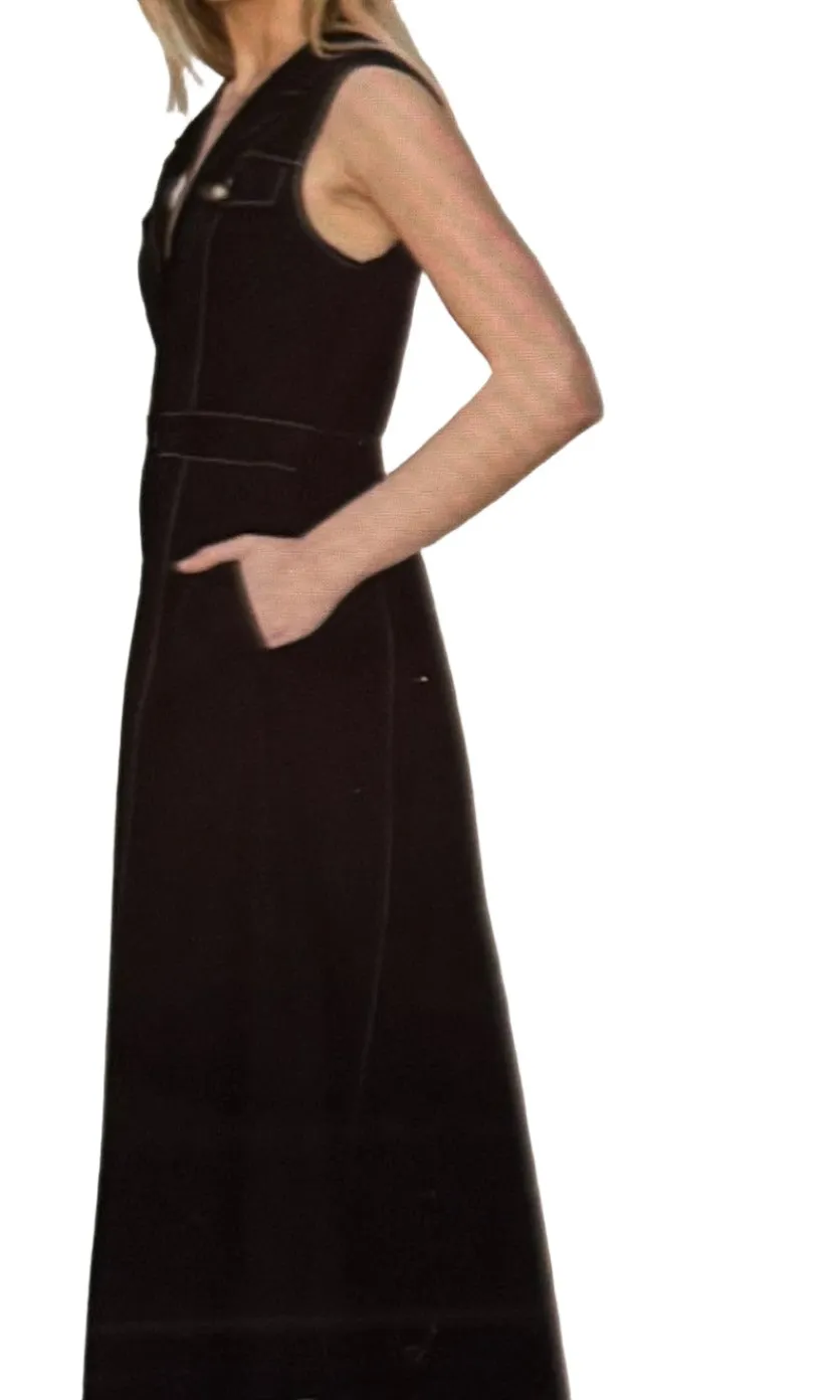 Junie Poplin Dress - Stretch Back - Office Ready Church Appropriate