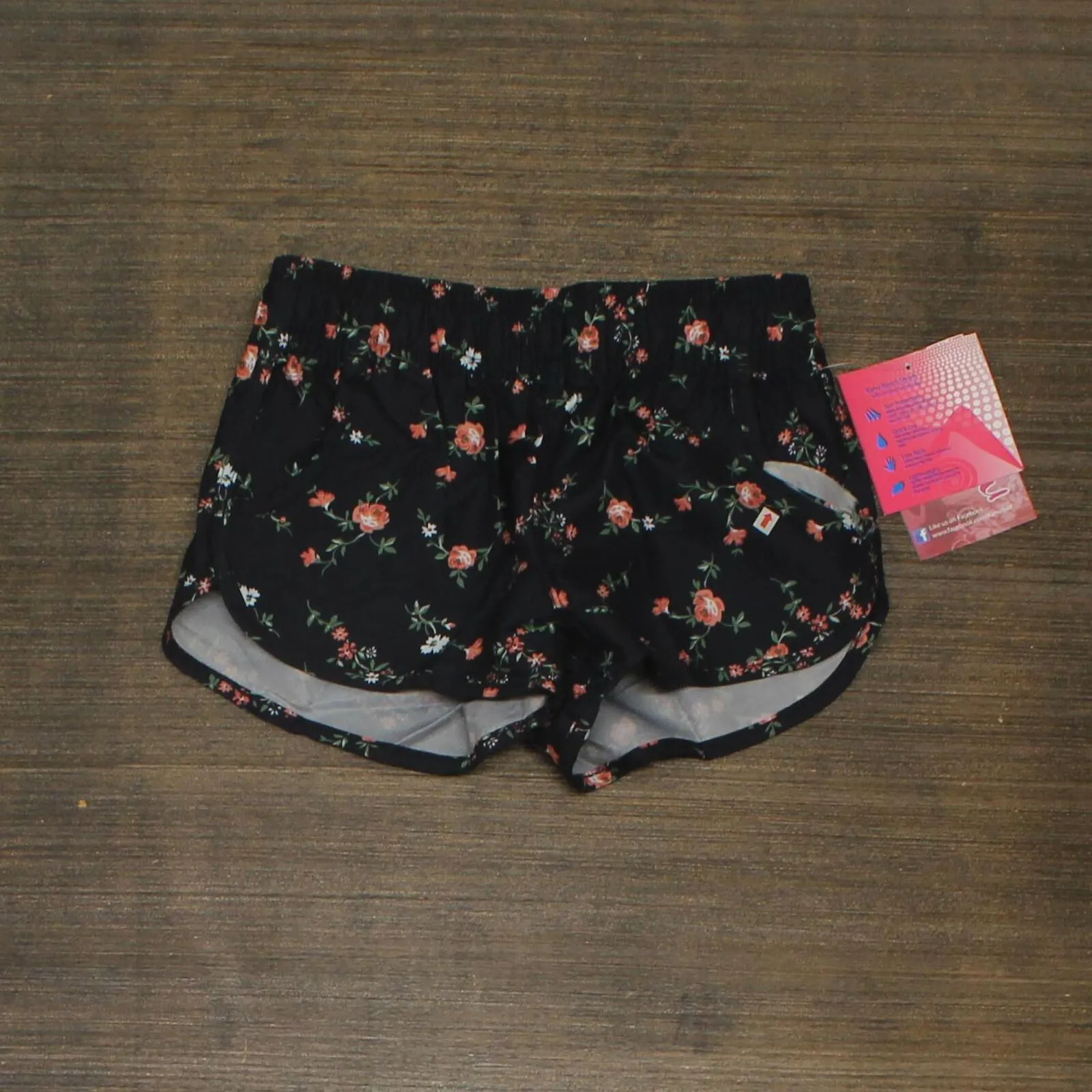Kanu Surf Girls Standard Isabel UPF 50  Dry Beach Elastic Boardshort Black 7