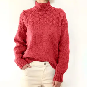 Katie | High Collar Jumper