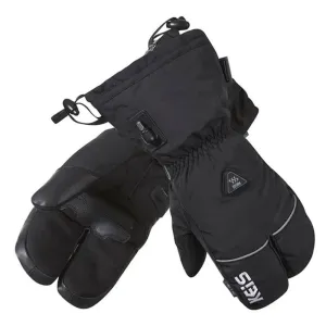 Keis 3-Finger Ultimate Warm Heated Motorcycle Gloves (G301)