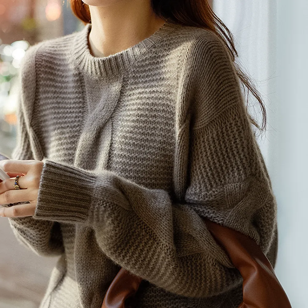 Keisha™ Cashmere Cable Knit Sweater