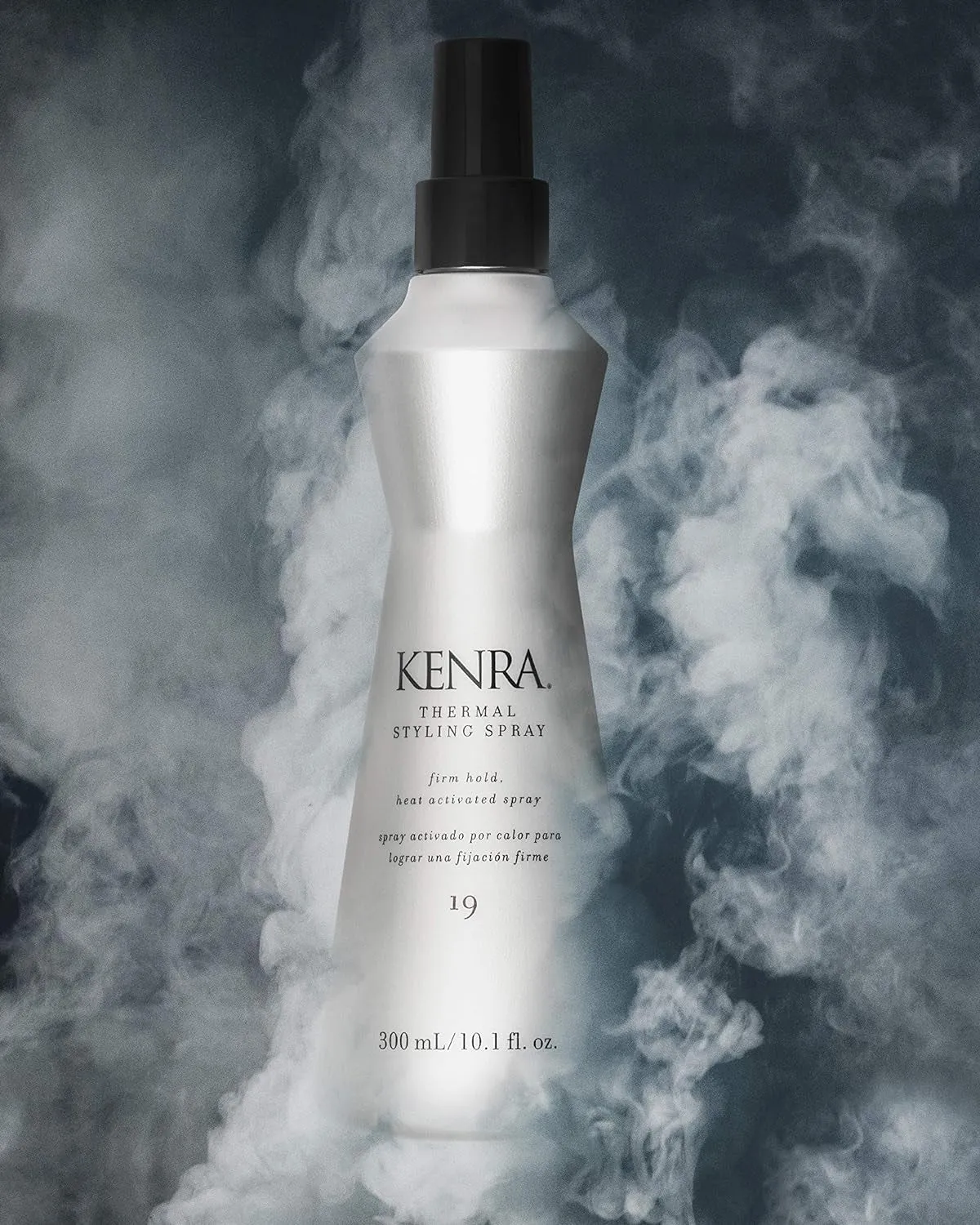 Kenra Thermal Styling Spray 19 | Heat Protection Spray | Firm Hold Heat-Activated Spray | Tames Frizz, Flyaways & Adds Shine | All Hair Types | 10 Fl. Oz