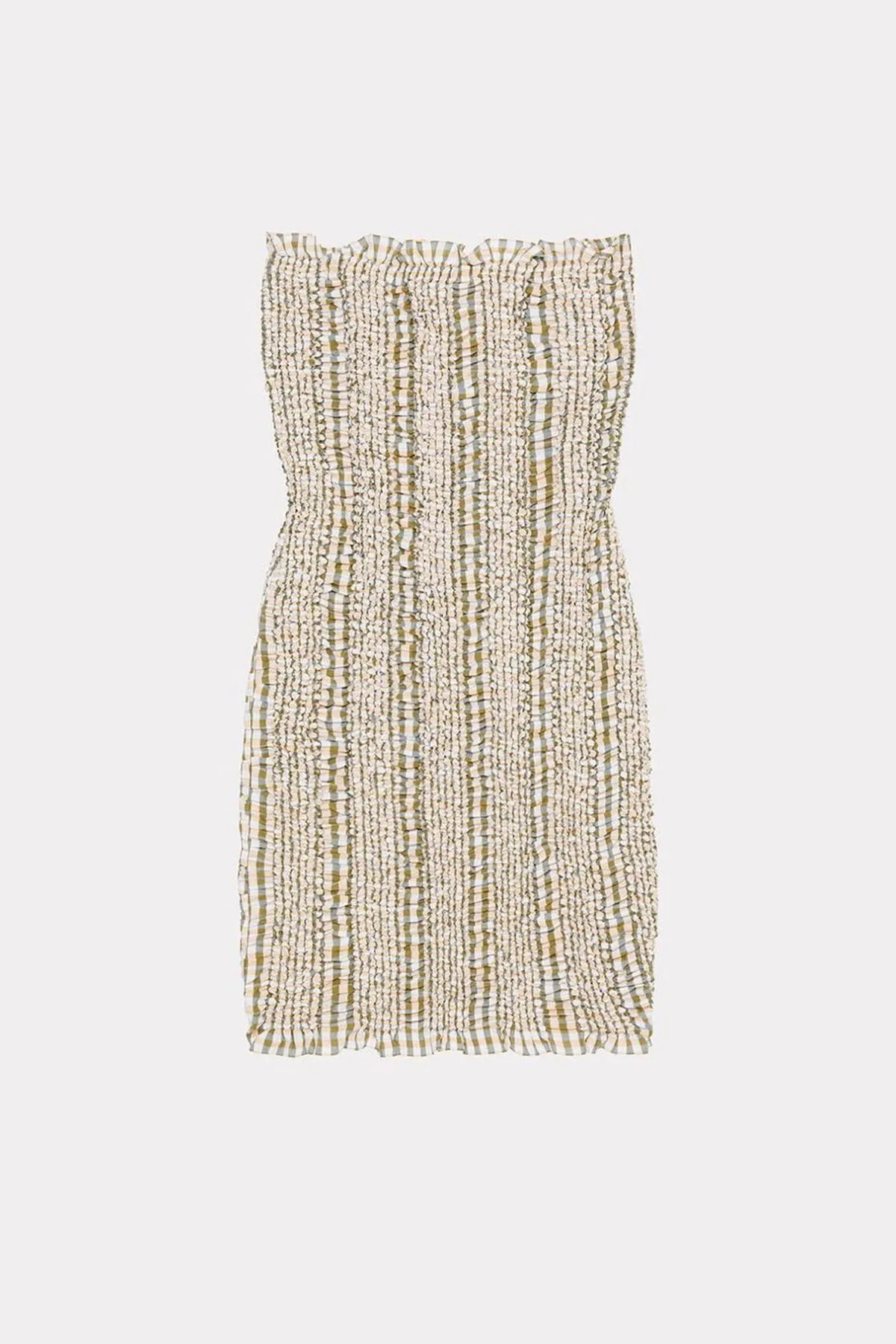 KENZO | SMOCKED BUSTIER DRESS