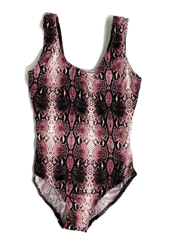Kids Basic One Piece Bathing Suit
