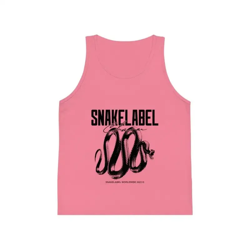 Kids Jersey Tank Top: Neon Colors, Retail Fit, Lightweight Fabric