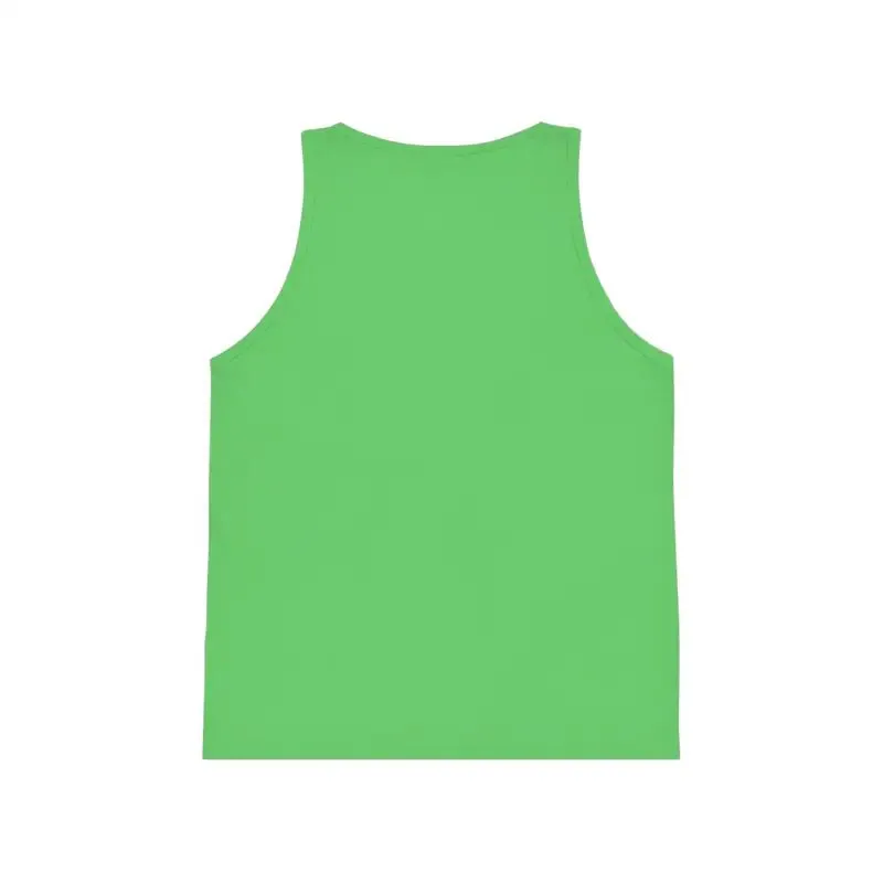 Kids Jersey Tank Top: Neon Colors, Retail Fit, Lightweight Fabric