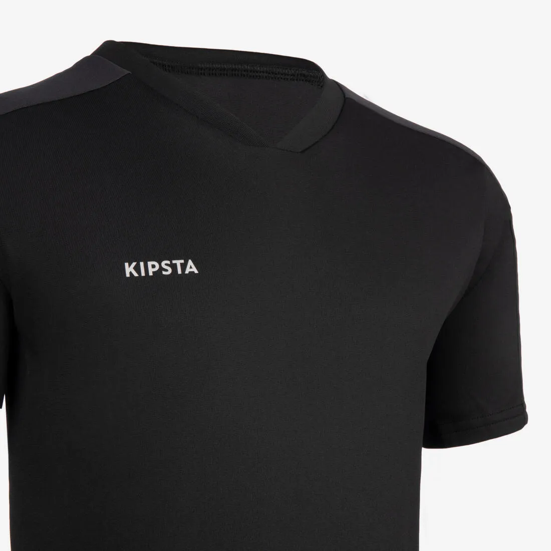 Kids' Short-Sleeved Football Shirt Essential