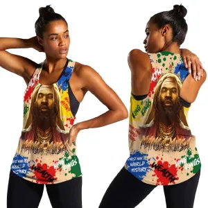 King Of Kings Mansa Musa Women Racerback Tank DT02