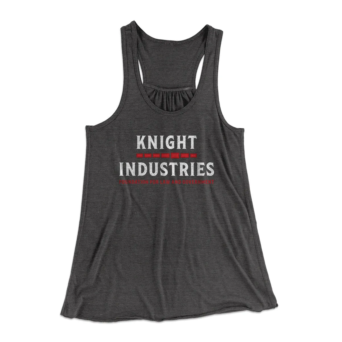 Knight Industries Women's Flowey Racerback Tank Top