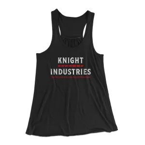 Knight Industries Women's Flowey Racerback Tank Top