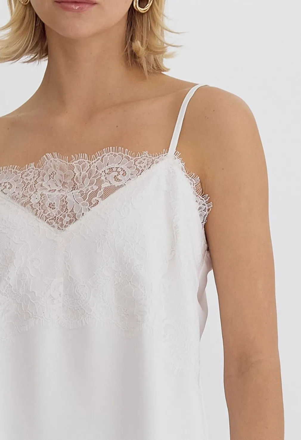 Lace Cami {Off White}