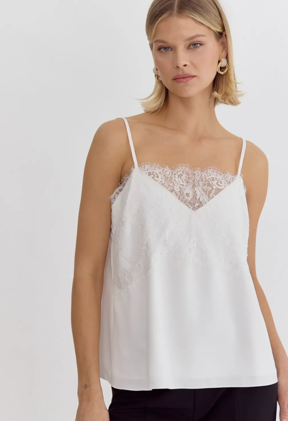 Lace Cami {Off White}