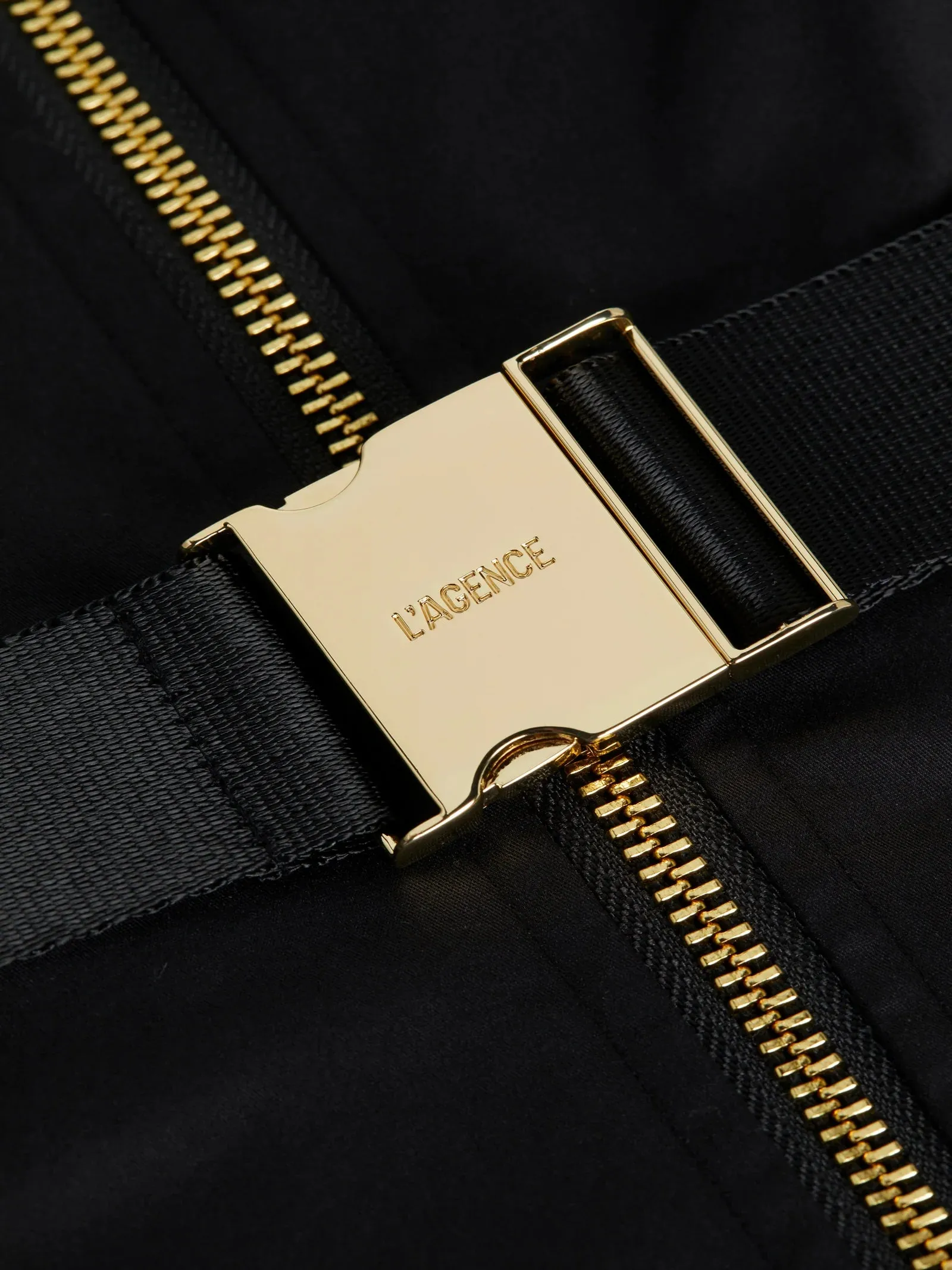 L'agence Kylo Belted Shirt Dress