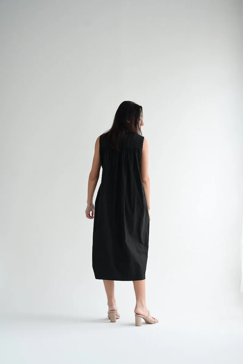 Lamin Dress in Black