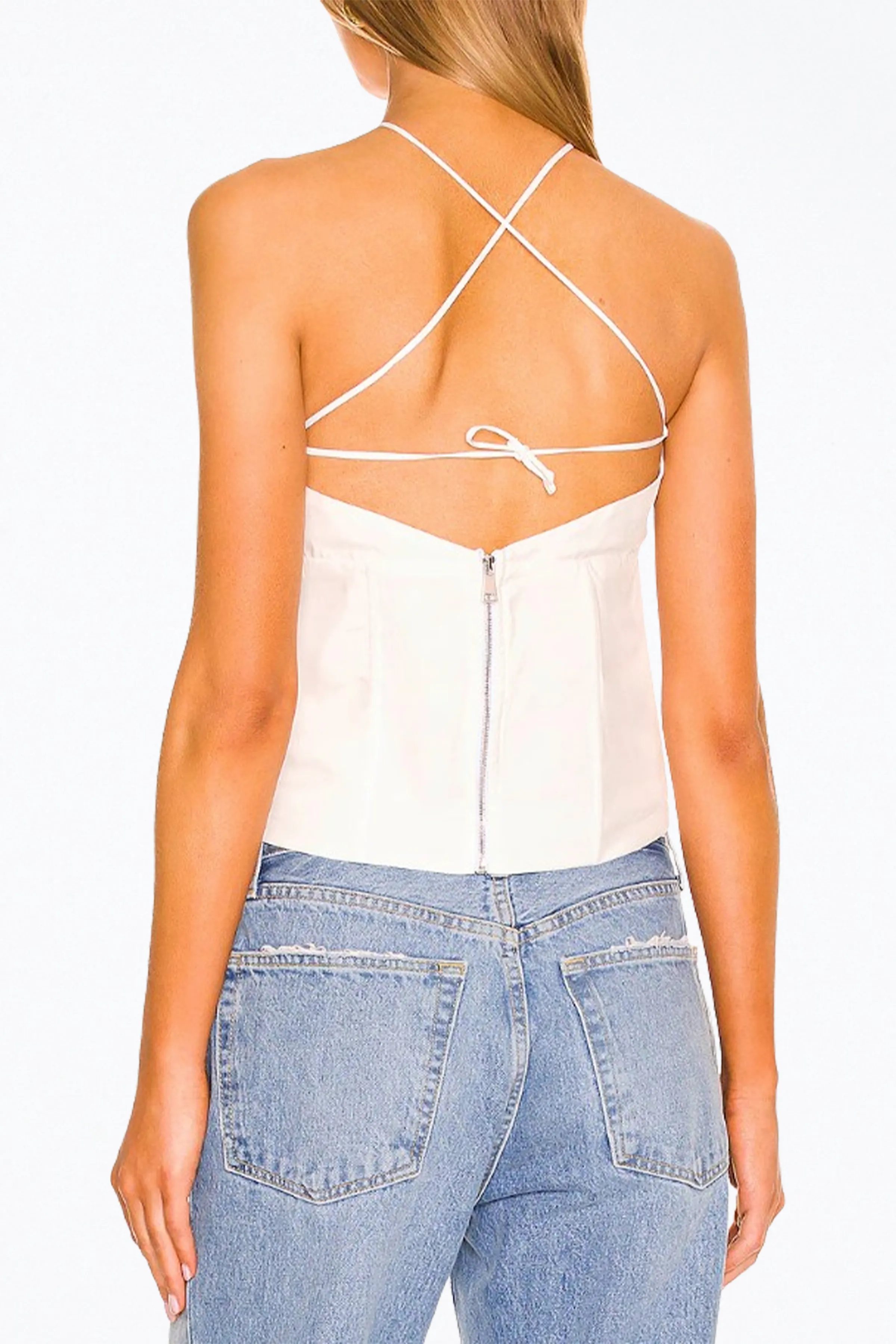 LANDON CUTOUT HALTERNECK TOP