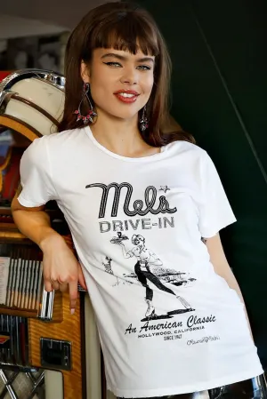 Lauren Moshi Wolf Mels Drive-In T-Shirt