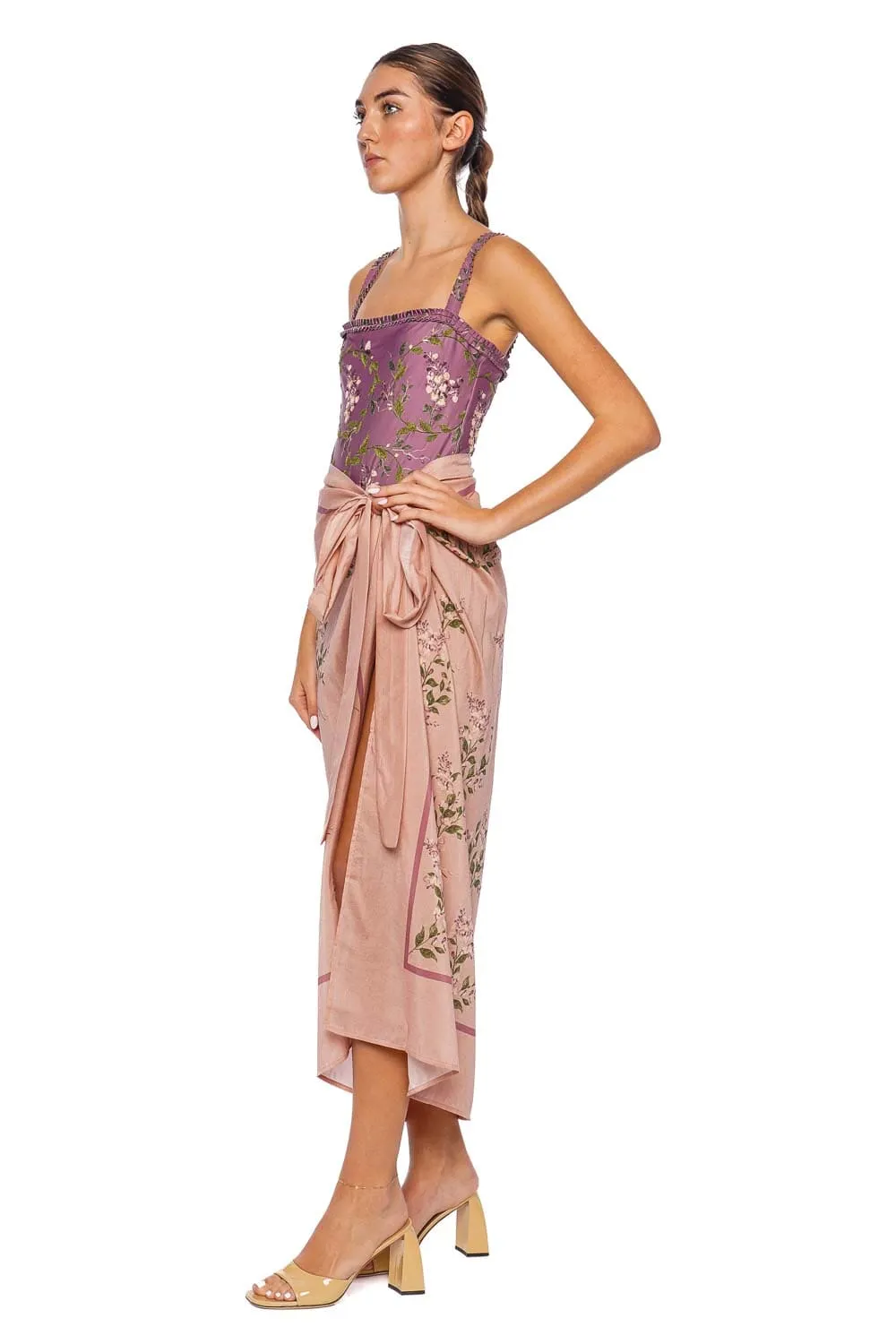 Lavanda Wisteria Pareo Cover Up