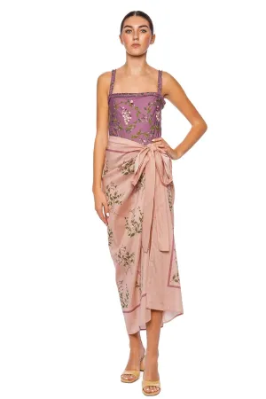 Lavanda Wisteria Pareo Cover Up